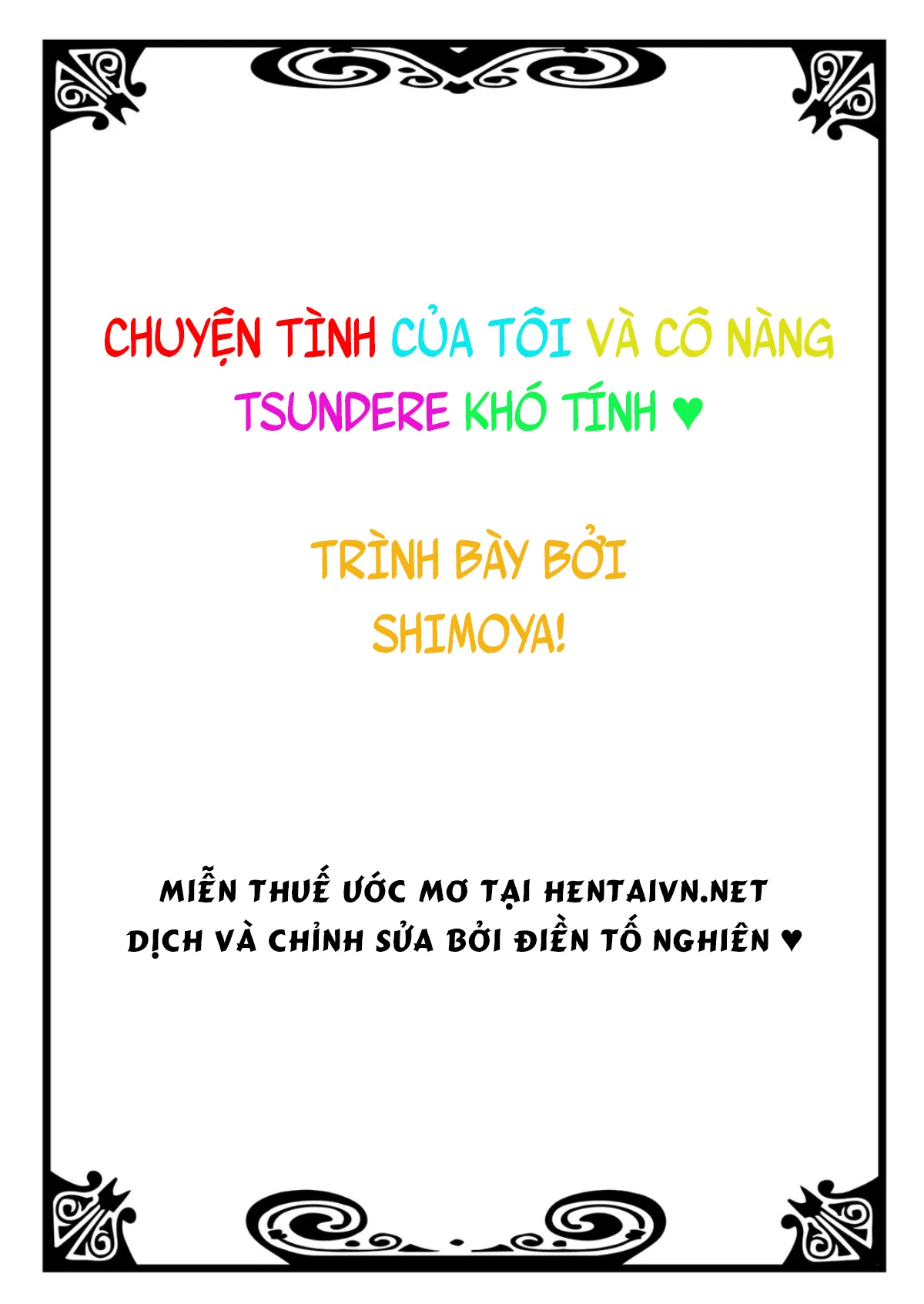 HentaiVN.net - Ảnh 3 - Chuyện Tình của Tôi và Cô Nàng Tsundere Khó Tính ♥ [不良娘の乳を揉んだら意外と従順になりまして] - Chap 1