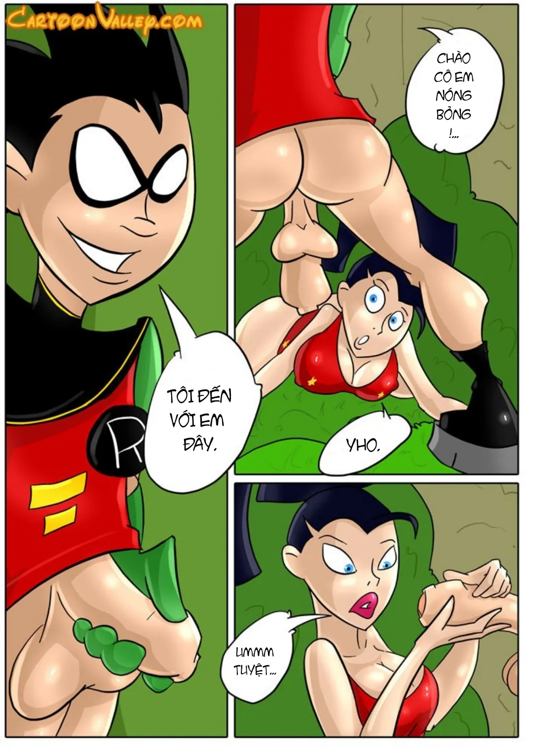 HentaiVN.net - Ảnh 5 - Wonder girl banged - Chap 1