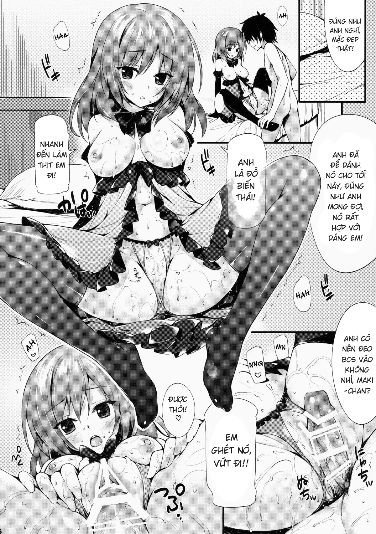 HentaiVN.net - Ảnh 15 - Maki-chan To Tukiaitai! - Chap 1