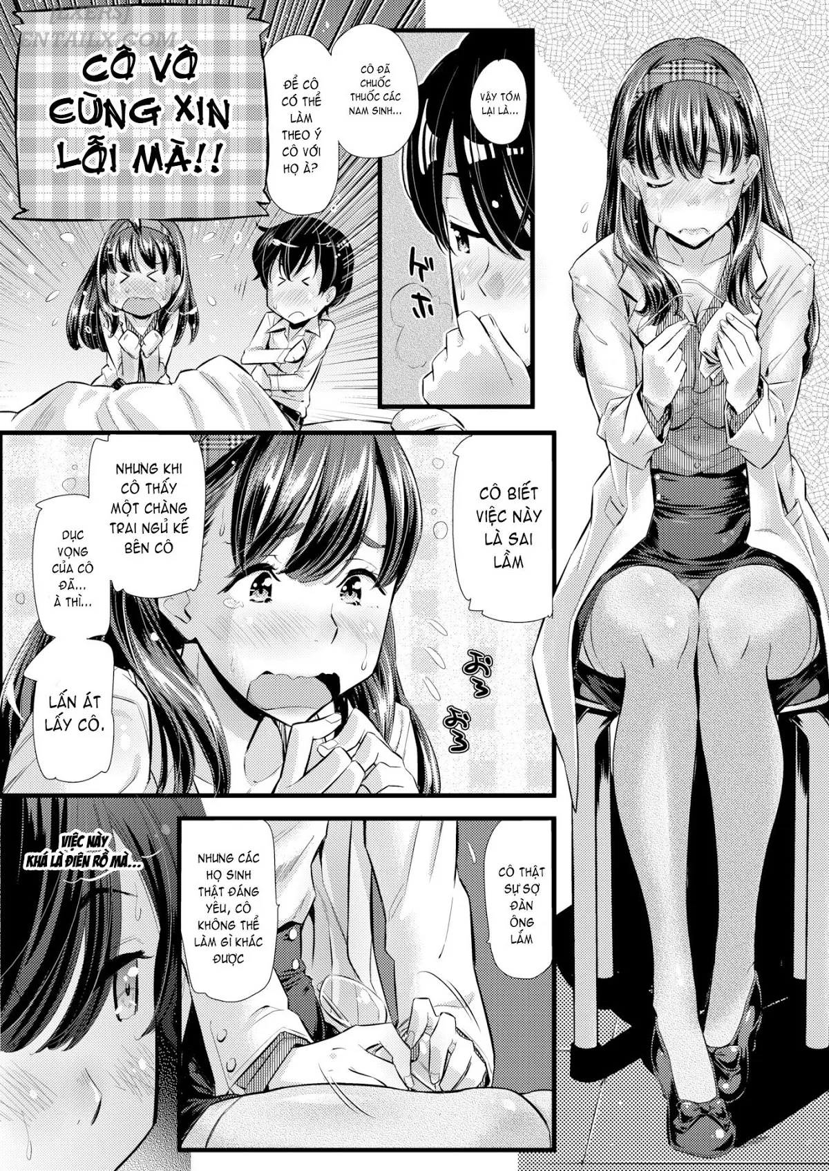 HentaiVN.net - Ảnh 10 - Slight Fever Lesson [Comic Kairakuten BEAST 2017-01] - Chap 1