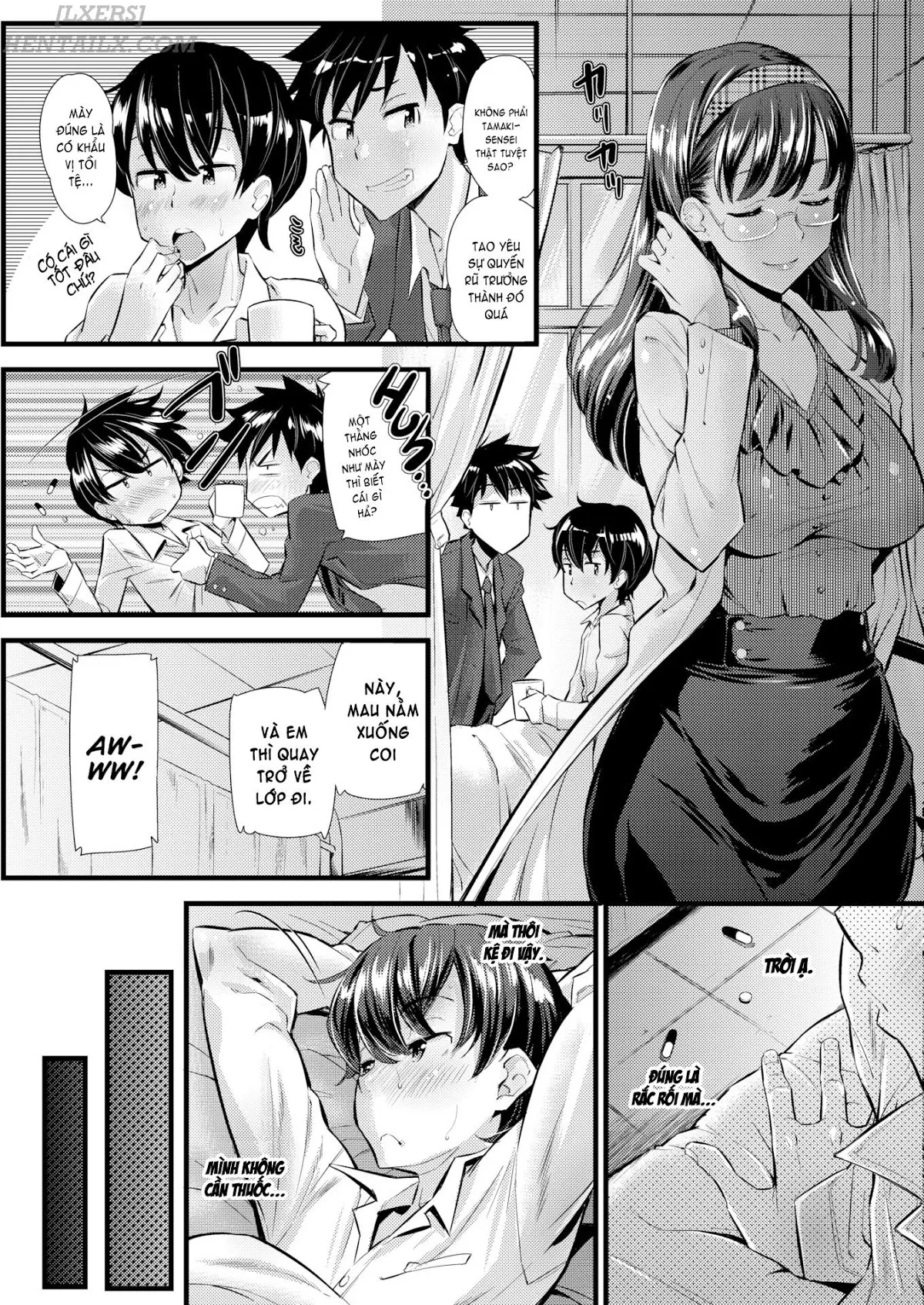 HentaiVN.net - Ảnh 6 - Slight Fever Lesson [Comic Kairakuten BEAST 2017-01] - Chap 1