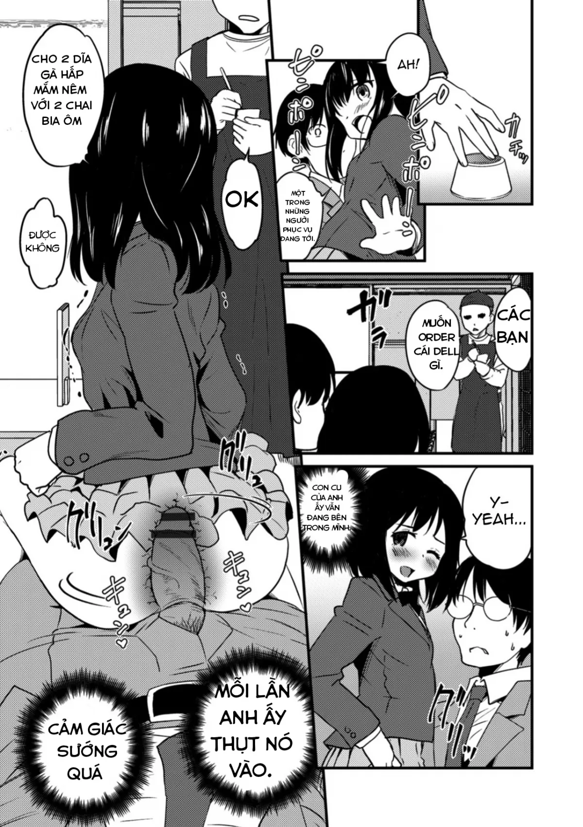 HentaiVN.net - Ảnh 14 - Cô nàng của tôi [Sei naru Yoru ni Tenshi to Au] - Chap 1