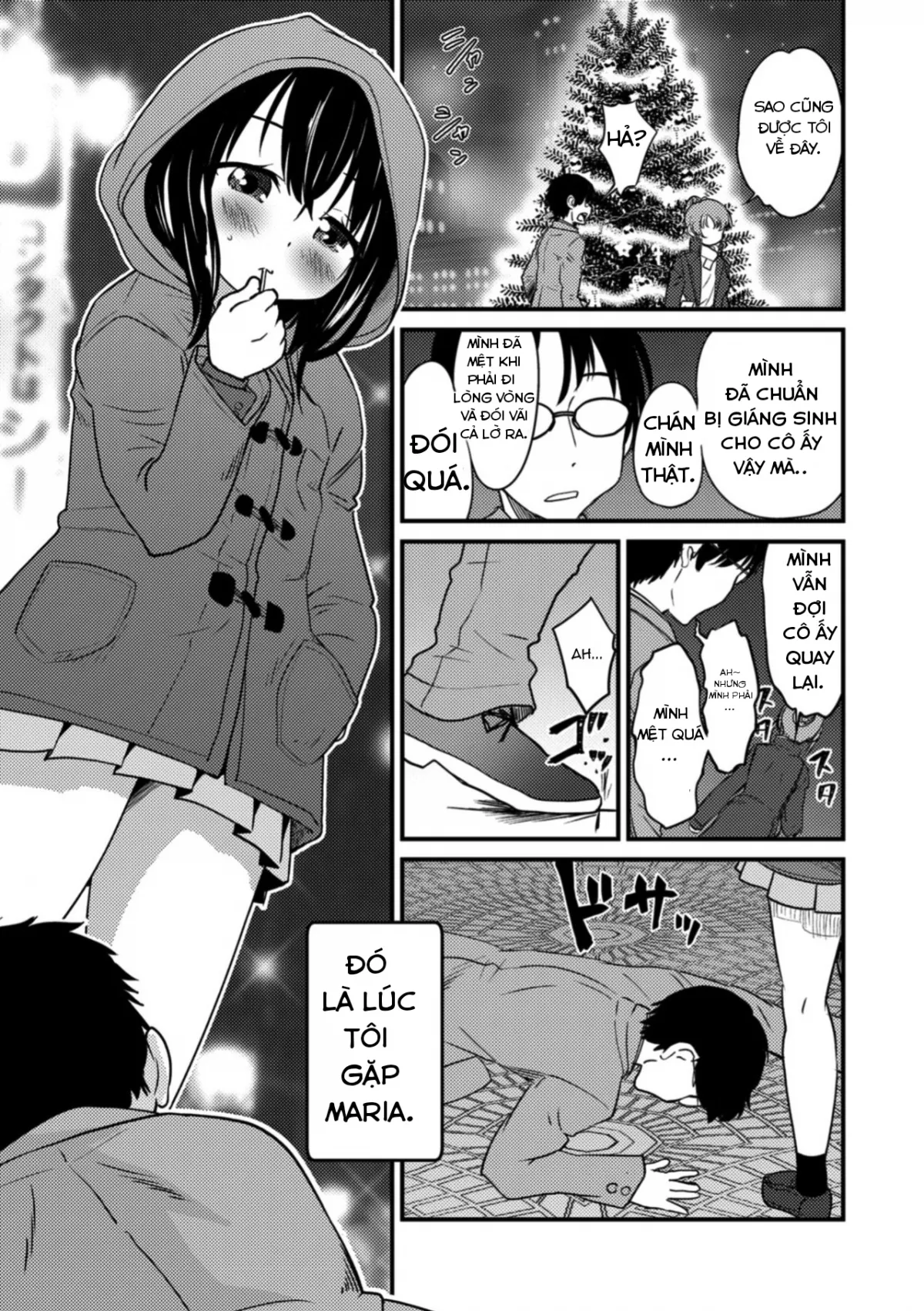 HentaiVN.net - Ảnh 6 - Cô nàng của tôi [Sei naru Yoru ni Tenshi to Au] - Chap 1