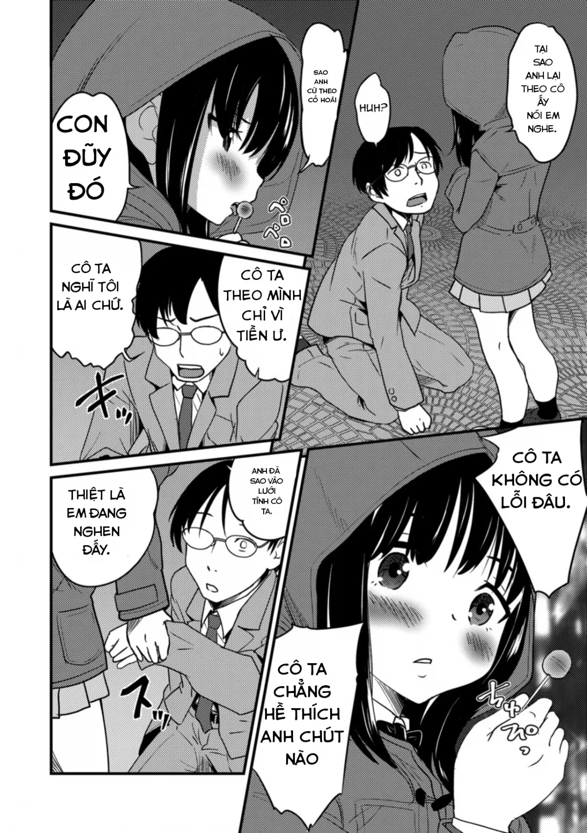 HentaiVN.net - Ảnh 7 - Cô nàng của tôi [Sei naru Yoru ni Tenshi to Au] - Chap 1