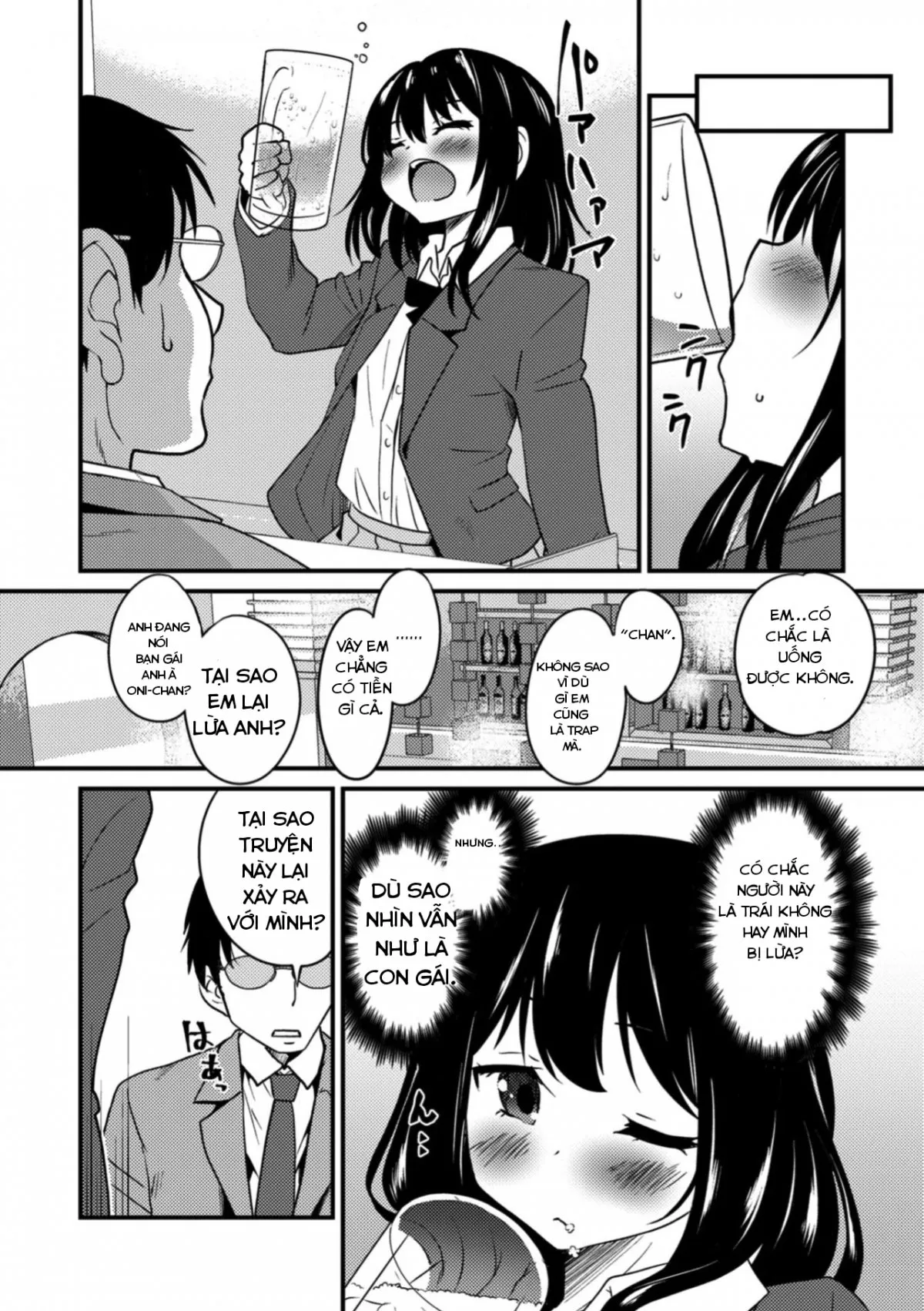 HentaiVN.net - Ảnh 9 - Cô nàng của tôi [Sei naru Yoru ni Tenshi to Au] - Chap 1