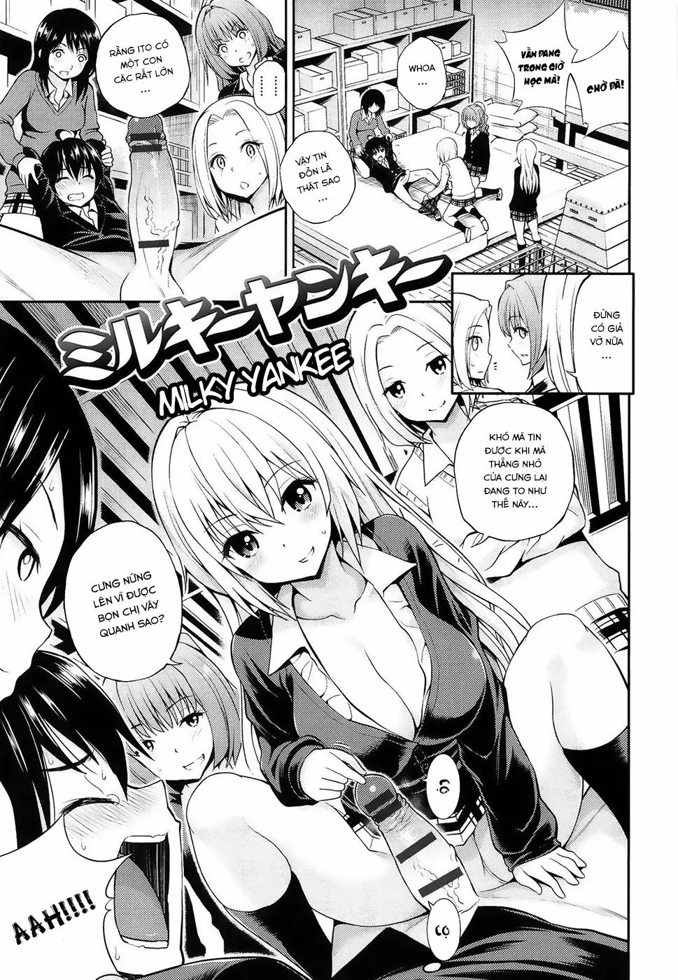HentaiVN.net - Ảnh 1 - Milky Yankee - Chap 1