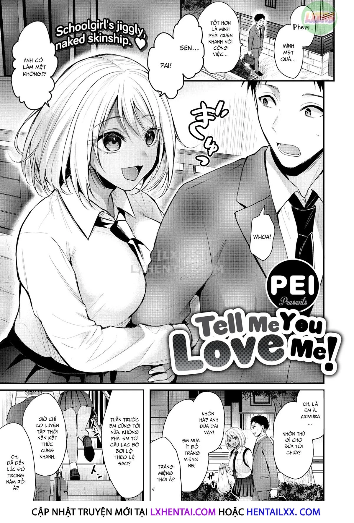 HentaiVN.net - Ảnh 5 - Nói rằng anh yêu em đi! - Chap 1