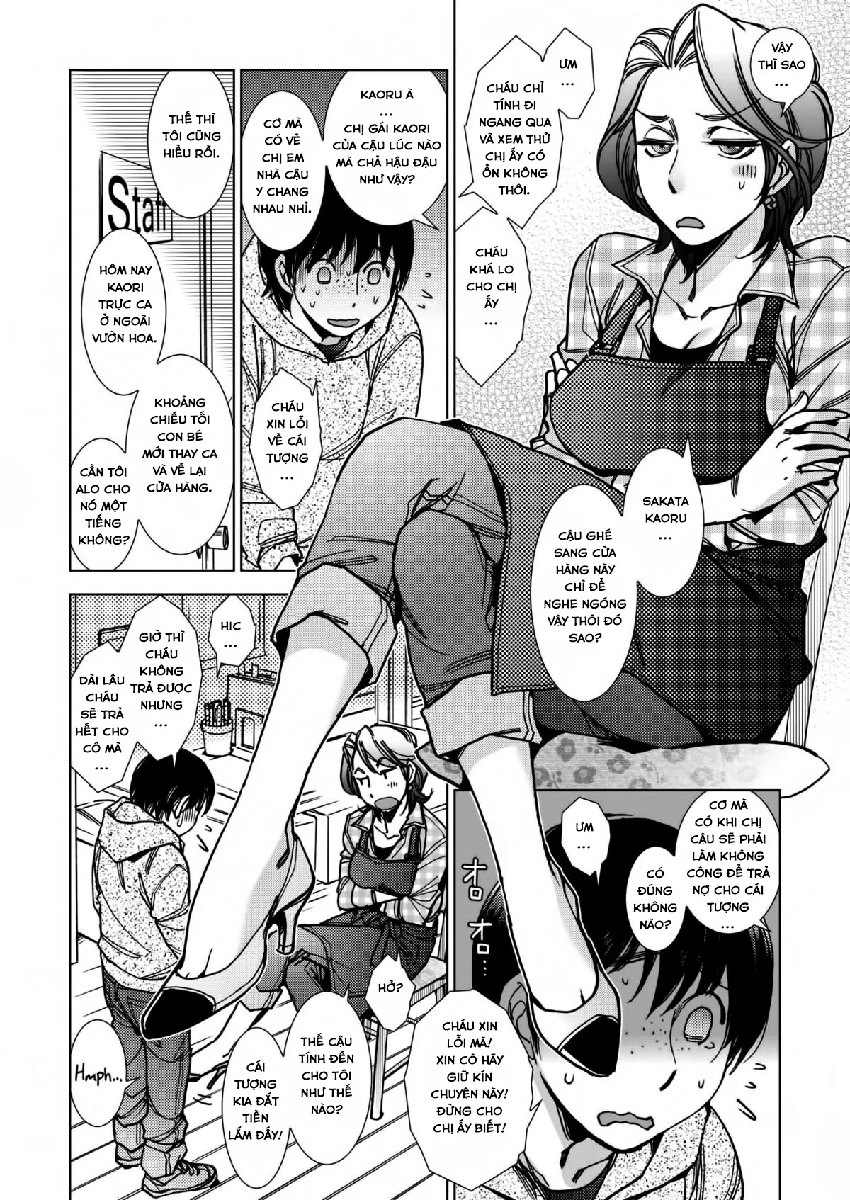 HentaiVN.net - Ảnh 5 - Cửa Hàng Bán Hoa Diệu Kỳ! [Sakata-kun's Just at That Age] - Chap 1
