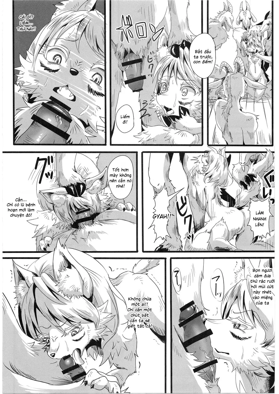HentaiVN.net - Ảnh 10 - The Young Wolf and the Seven Goats - Chap 1