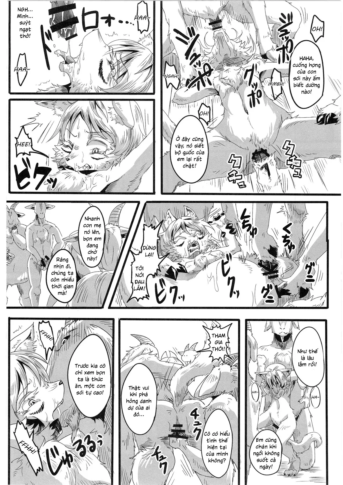 HentaiVN.net - Ảnh 13 - The Young Wolf and the Seven Goats - Chap 1