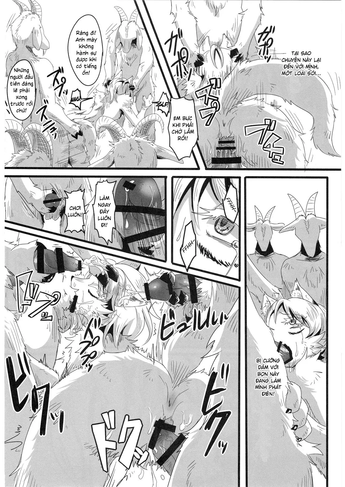 HentaiVN.net - Ảnh 17 - The Young Wolf and the Seven Goats - Chap 1