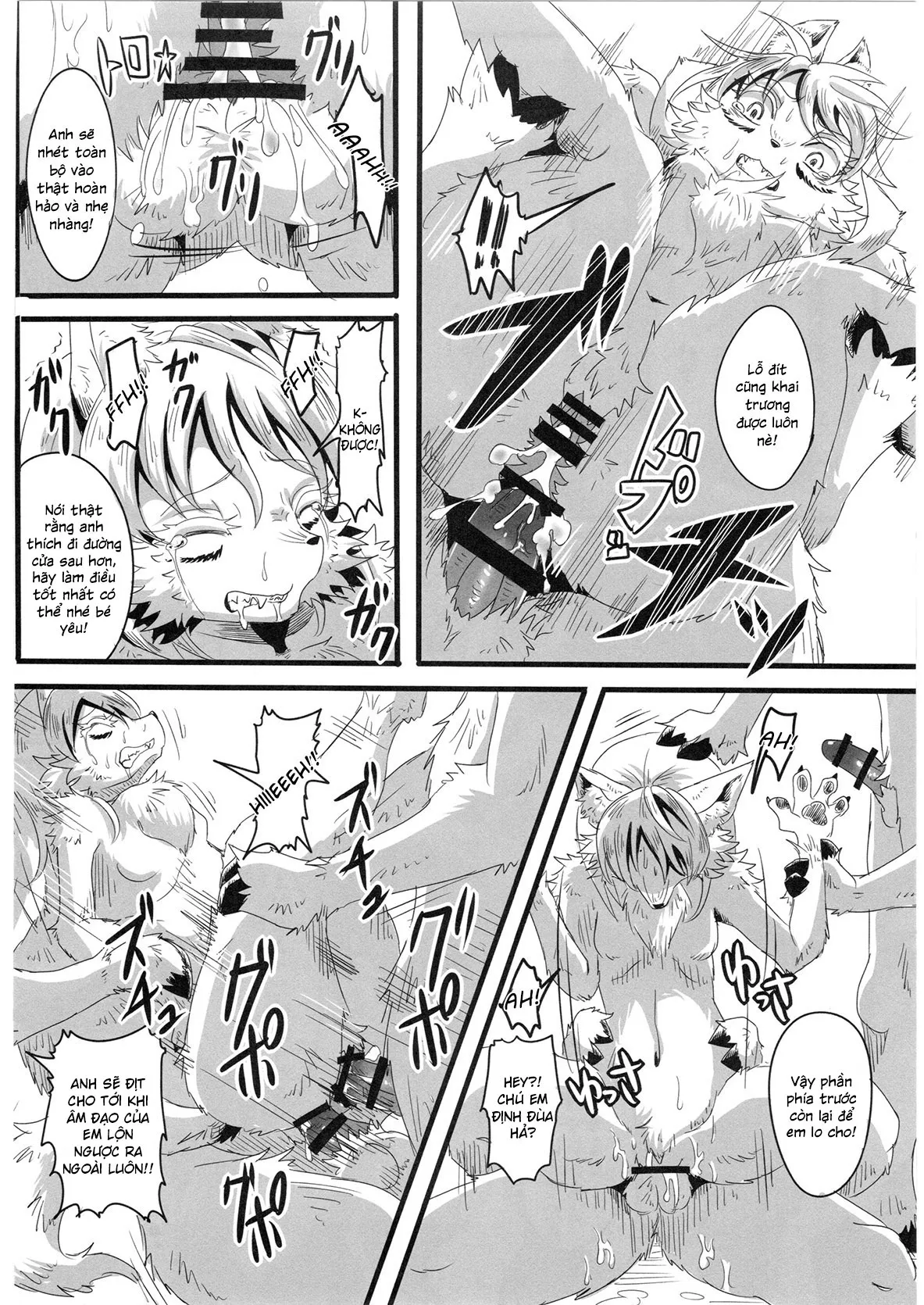 HentaiVN.net - Ảnh 19 - The Young Wolf and the Seven Goats - Chap 1