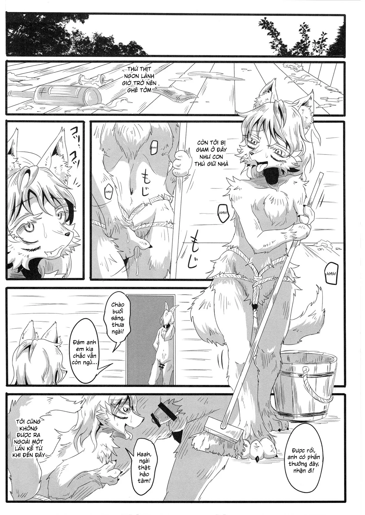 HentaiVN.net - Ảnh 23 - The Young Wolf and the Seven Goats - Chap 1