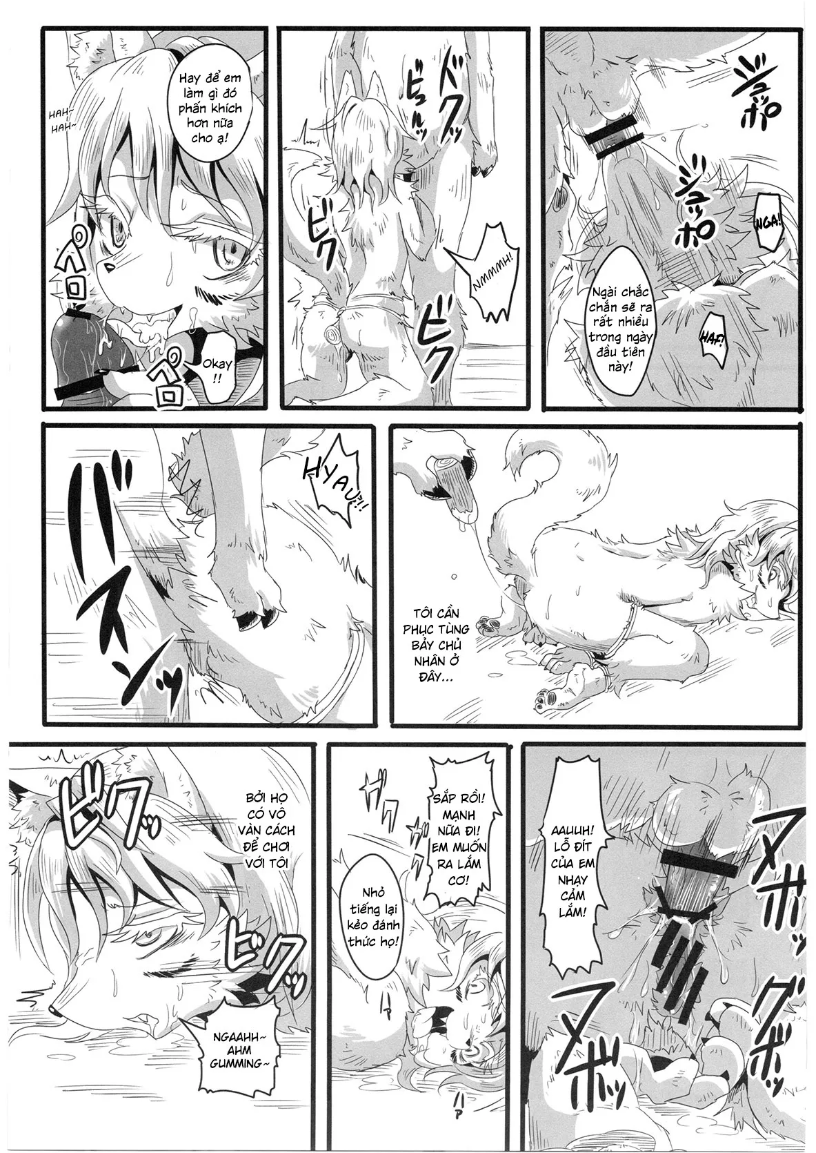 HentaiVN.net - Ảnh 24 - The Young Wolf and the Seven Goats - Chap 1