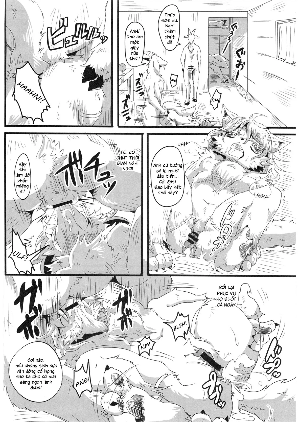 HentaiVN.net - Ảnh 25 - The Young Wolf and the Seven Goats - Chap 1