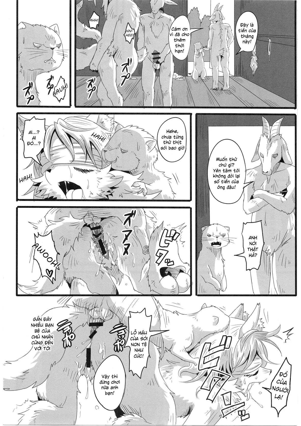 HentaiVN.net - Ảnh 26 - The Young Wolf and the Seven Goats - Chap 1