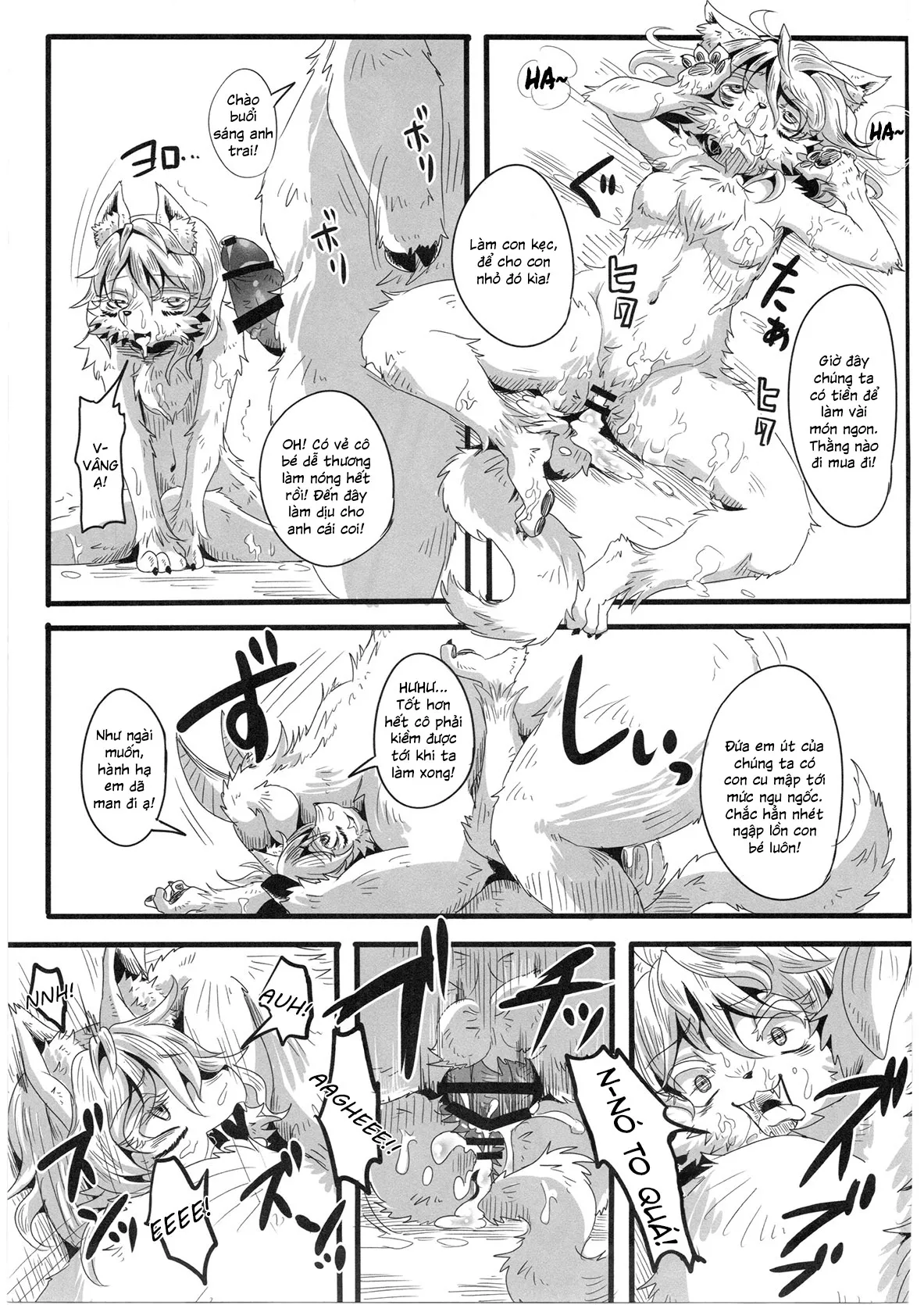 HentaiVN.net - Ảnh 28 - The Young Wolf and the Seven Goats - Chap 1