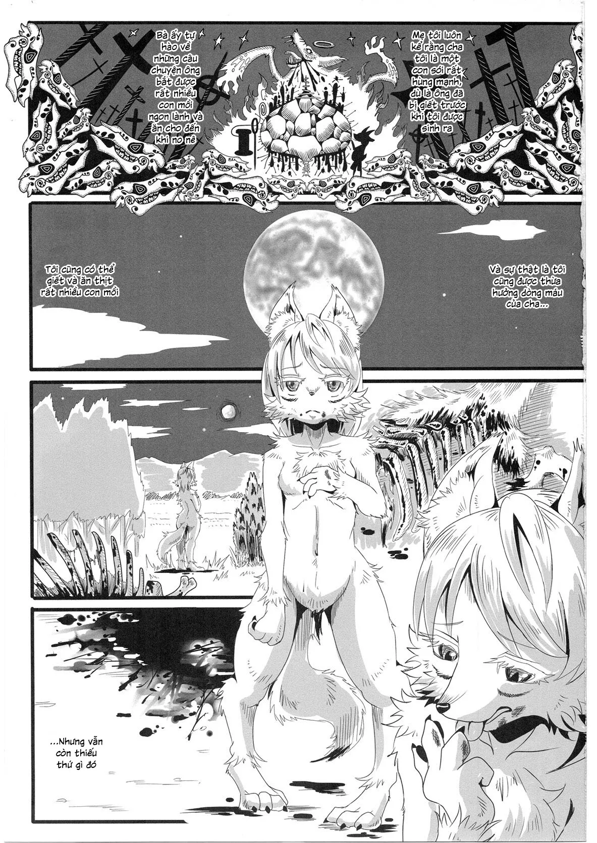 HentaiVN.net - Ảnh 4 - The Young Wolf and the Seven Goats - Chap 1