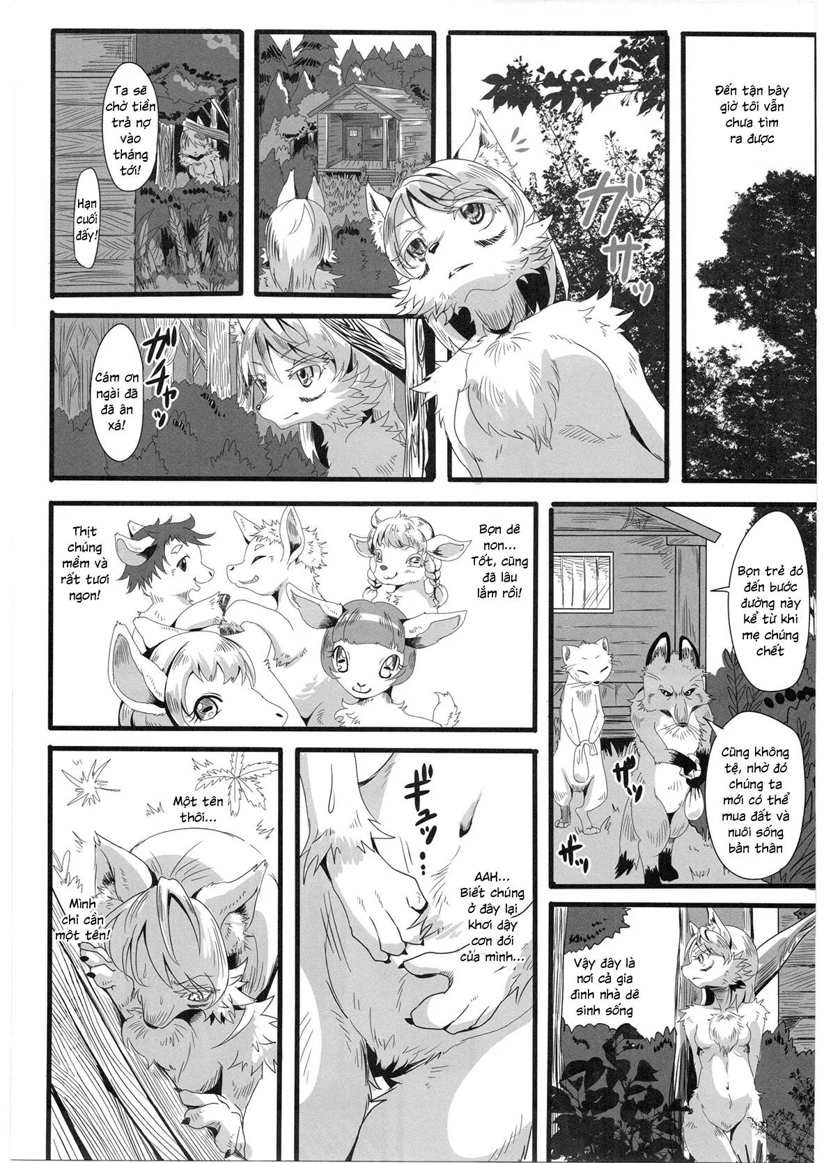 HentaiVN.net - Ảnh 6 - The Young Wolf and the Seven Goats - Chap 1