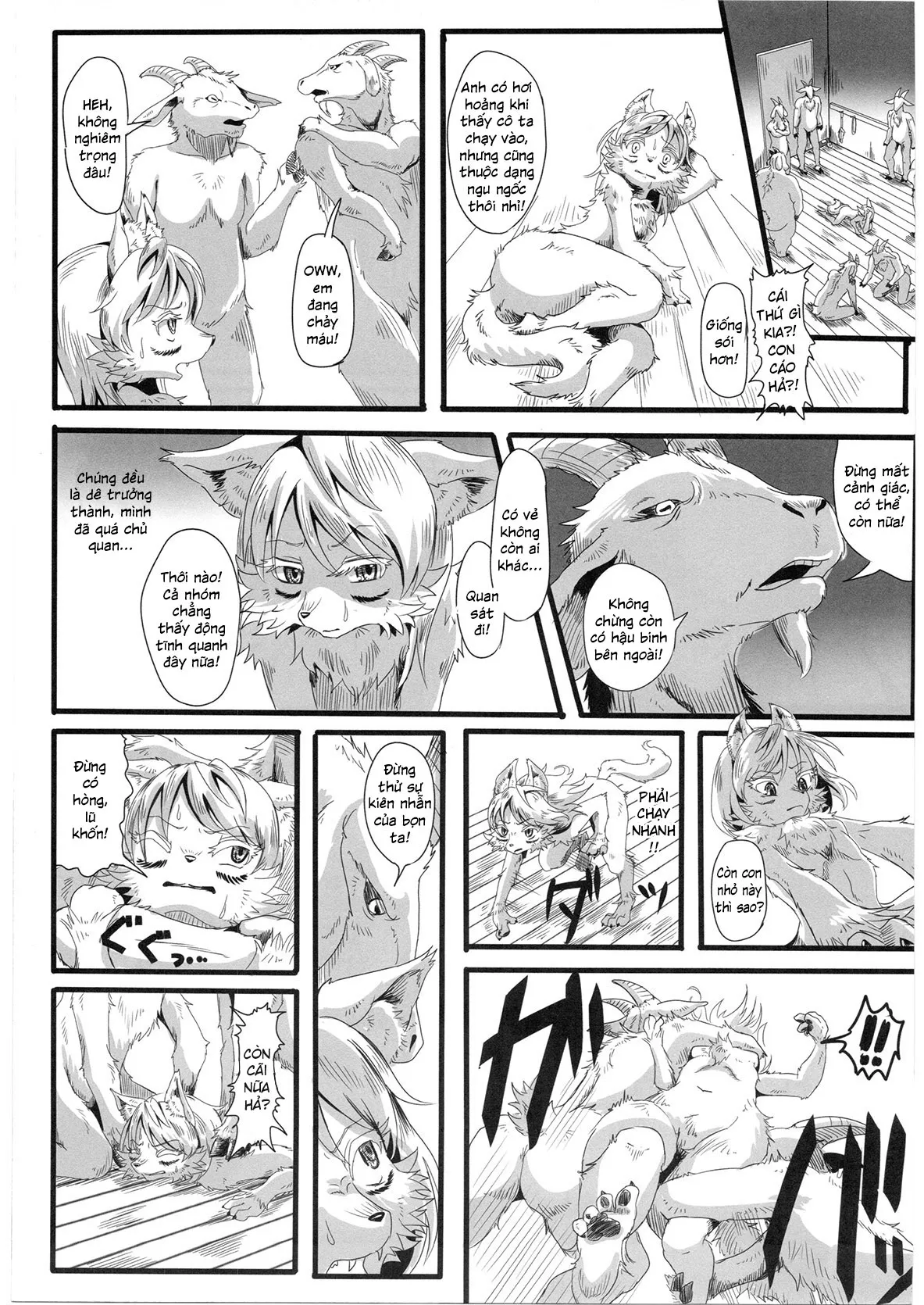 HentaiVN.net - Ảnh 8 - The Young Wolf and the Seven Goats - Chap 1
