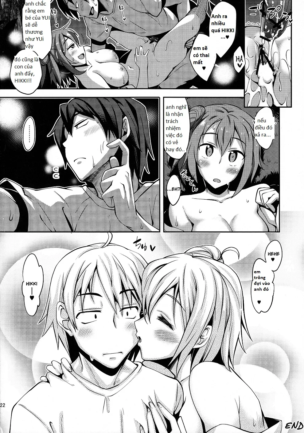 HentaiVN.net - Ảnh 18 - Yahari Yuigahama Yui wa Kawaii. (Yahari Ore no Seishun Love Come Wa Machigatteiru) - Chap 1