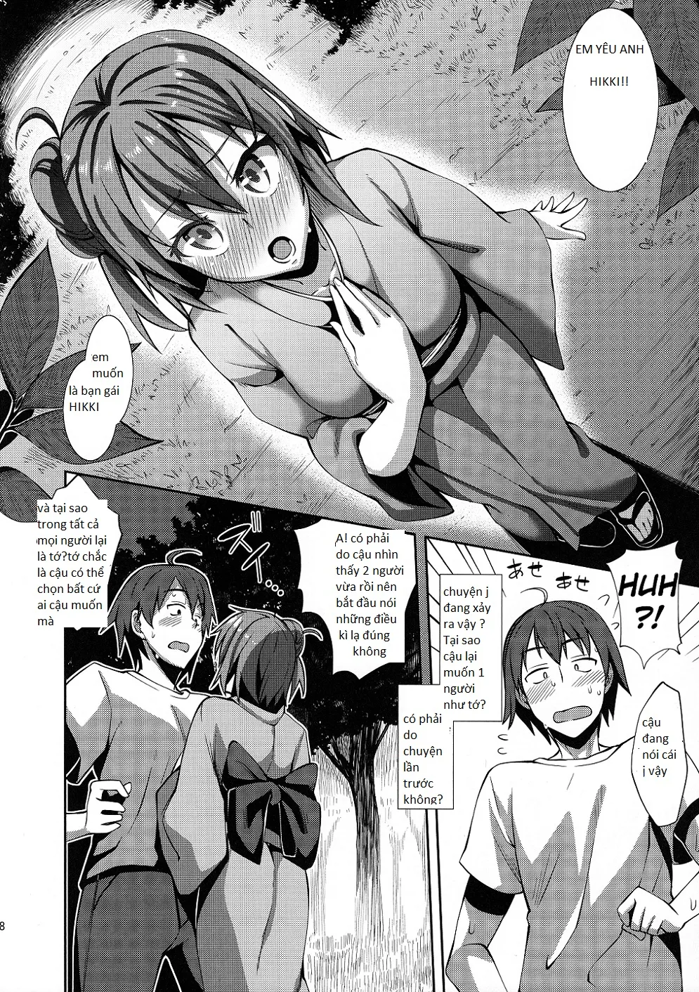 HentaiVN.net - Ảnh 6 - Yahari Yuigahama Yui wa Kawaii. (Yahari Ore no Seishun Love Come Wa Machigatteiru) - Chap 1