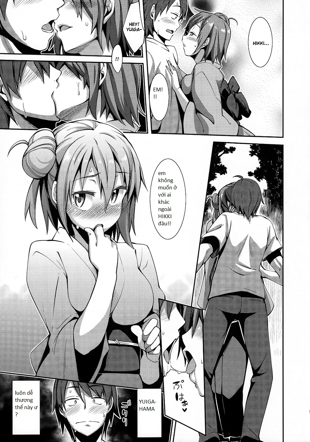 HentaiVN.net - Ảnh 7 - Yahari Yuigahama Yui wa Kawaii. (Yahari Ore no Seishun Love Come Wa Machigatteiru) - Chap 1