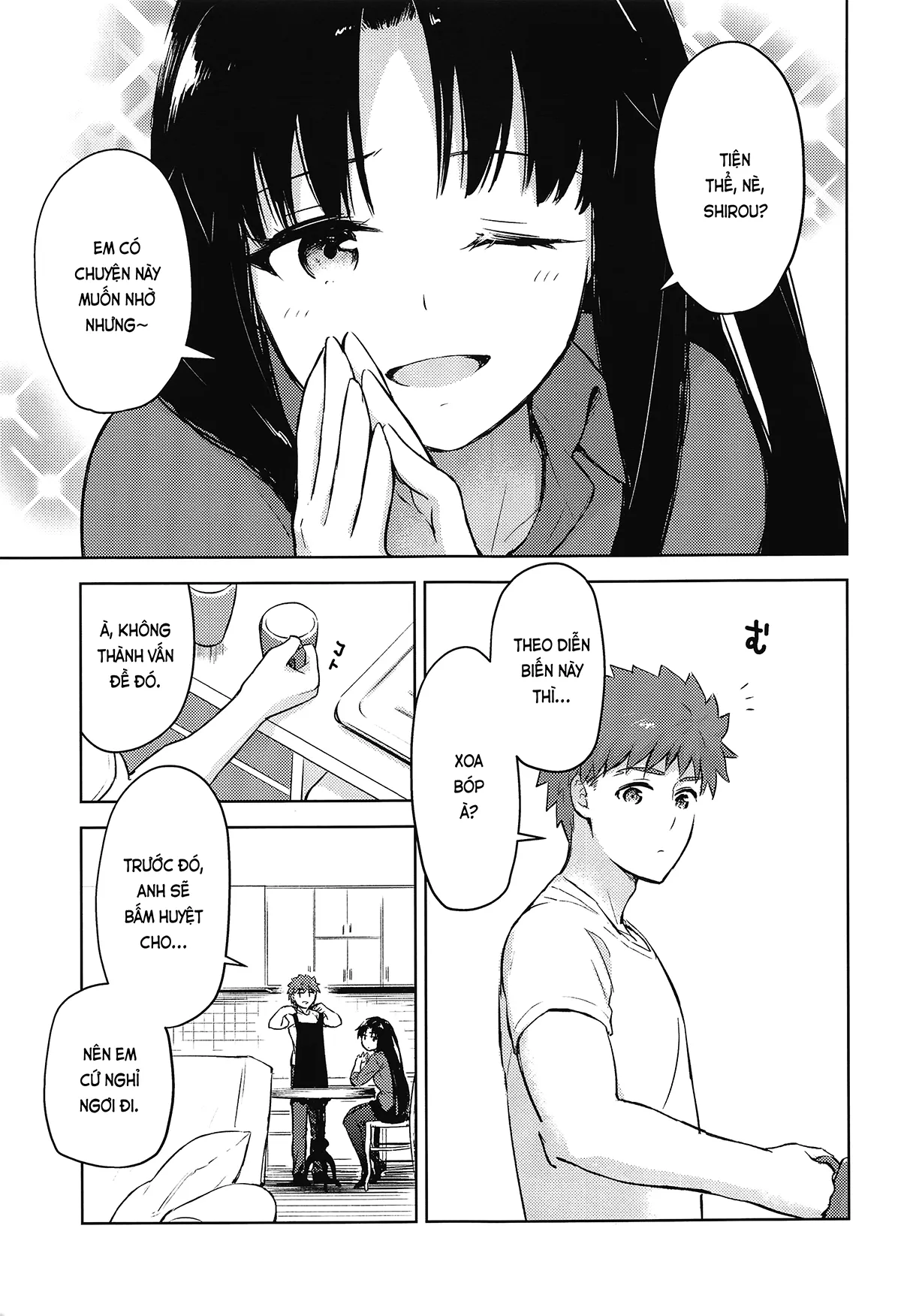HentaiVN.net - Ảnh 7 - Học kỳ hai (Fate/stay night) [Second Semester (Fate／stay night)] - Chap 1