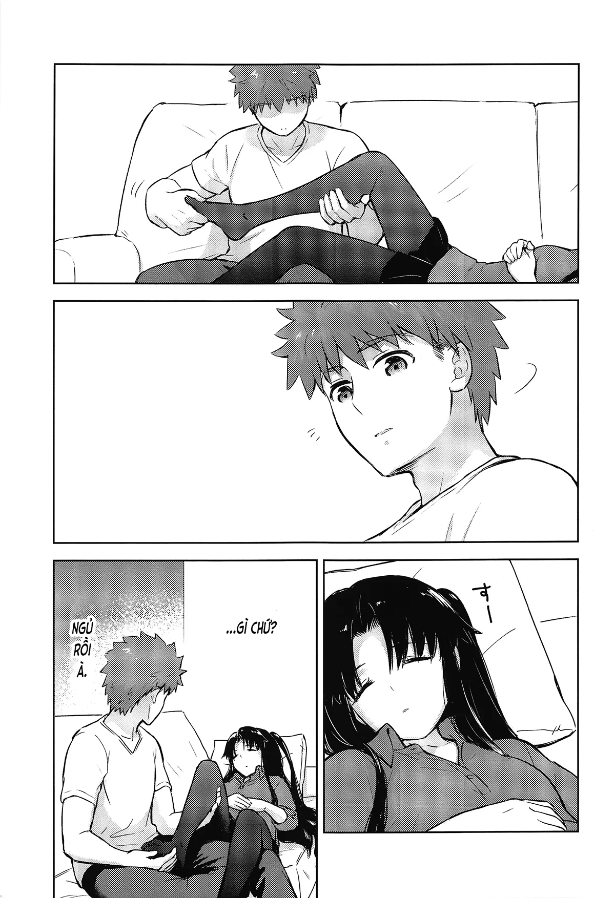 HentaiVN.net - Ảnh 9 - Học kỳ hai (Fate/stay night) [Second Semester (Fate／stay night)] - Chap 1