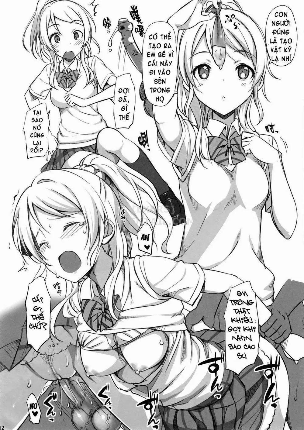 HentaiVN.net - Ảnh 10 - School Idol Off-Shot (Love Live!) - Chap 1