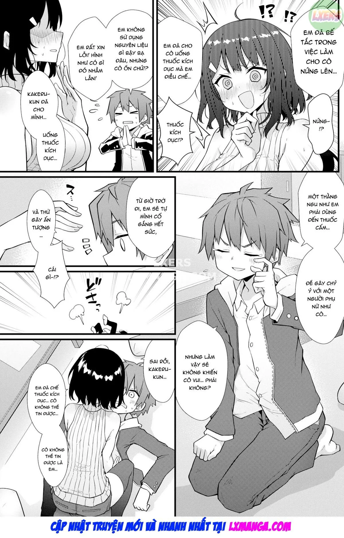 HentaiVN.net - Ảnh 10 - Sensei ni Tsukeru Kusuriwanai! - Chap 1