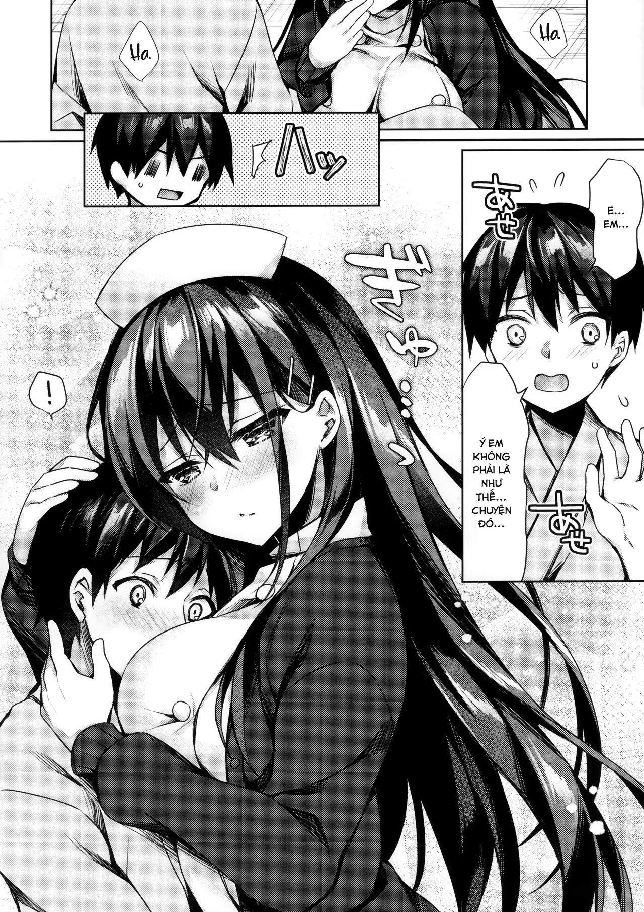 HentaiVN.net - Ảnh 11 - Sonna Pants de Nurse ka yo [そんなパンツでナースかよ] - Chap 1