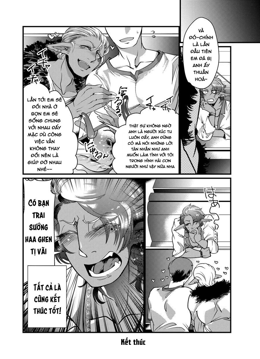 HentaiVN.net - Ảnh 19 - ShokushuxDark Elf Gyaru-oh ~Kuchi wa xxx no Moto~ - Chap 1