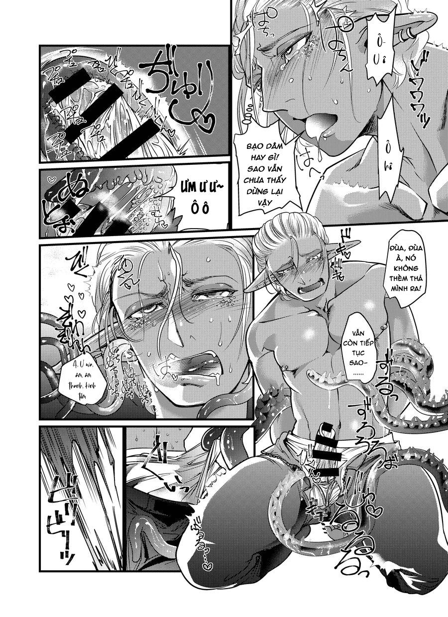 HentaiVN.net - Ảnh 9 - ShokushuxDark Elf Gyaru-oh ~Kuchi wa xxx no Moto~ - Chap 1