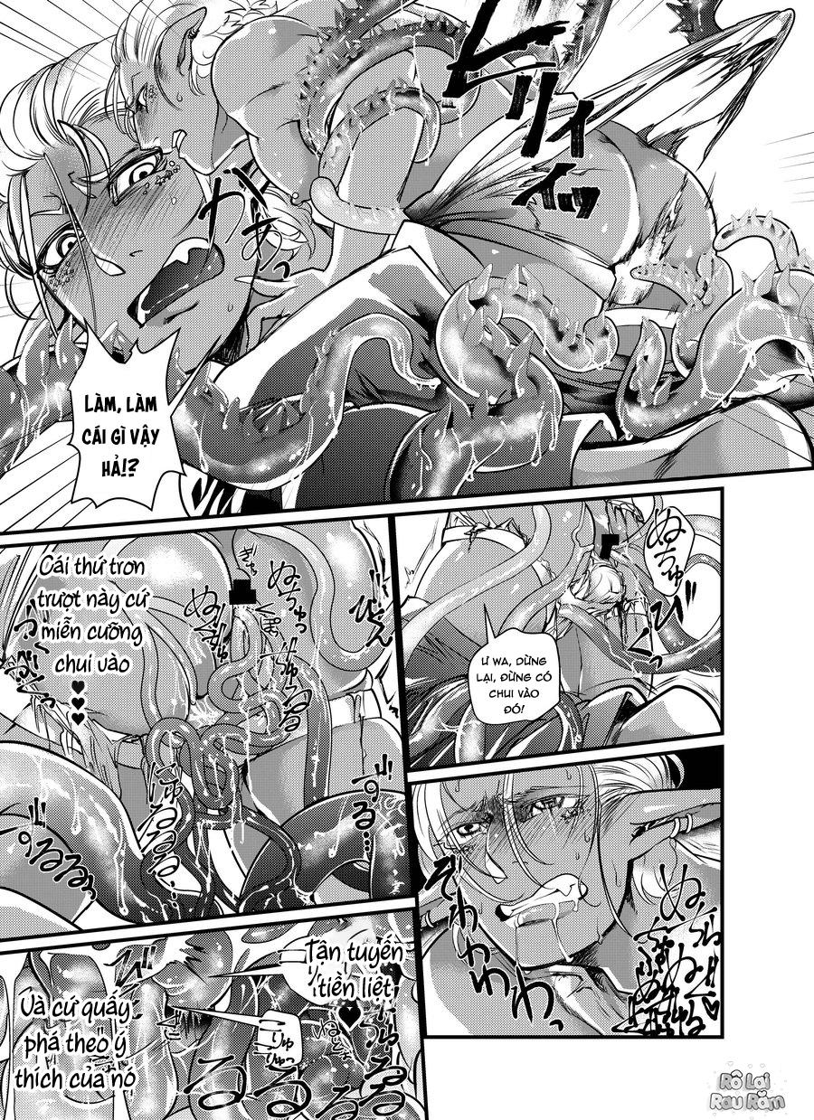 HentaiVN.net - Ảnh 10 - ShokushuxDark Elf Gyaru-oh ~Kuchi wa xxx no Moto~ - Chap 1
