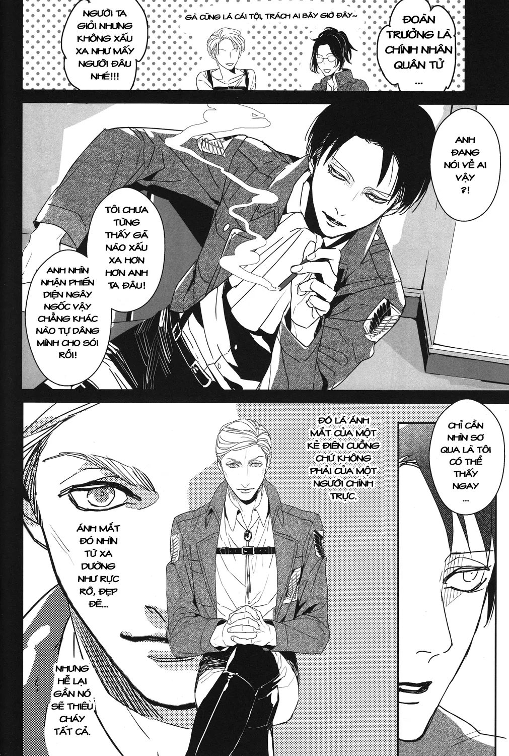 HentaiVN.net - Ảnh 13 - Icarus ga Nishi no Hate (Shingeki no Kyojin) - Chap 1