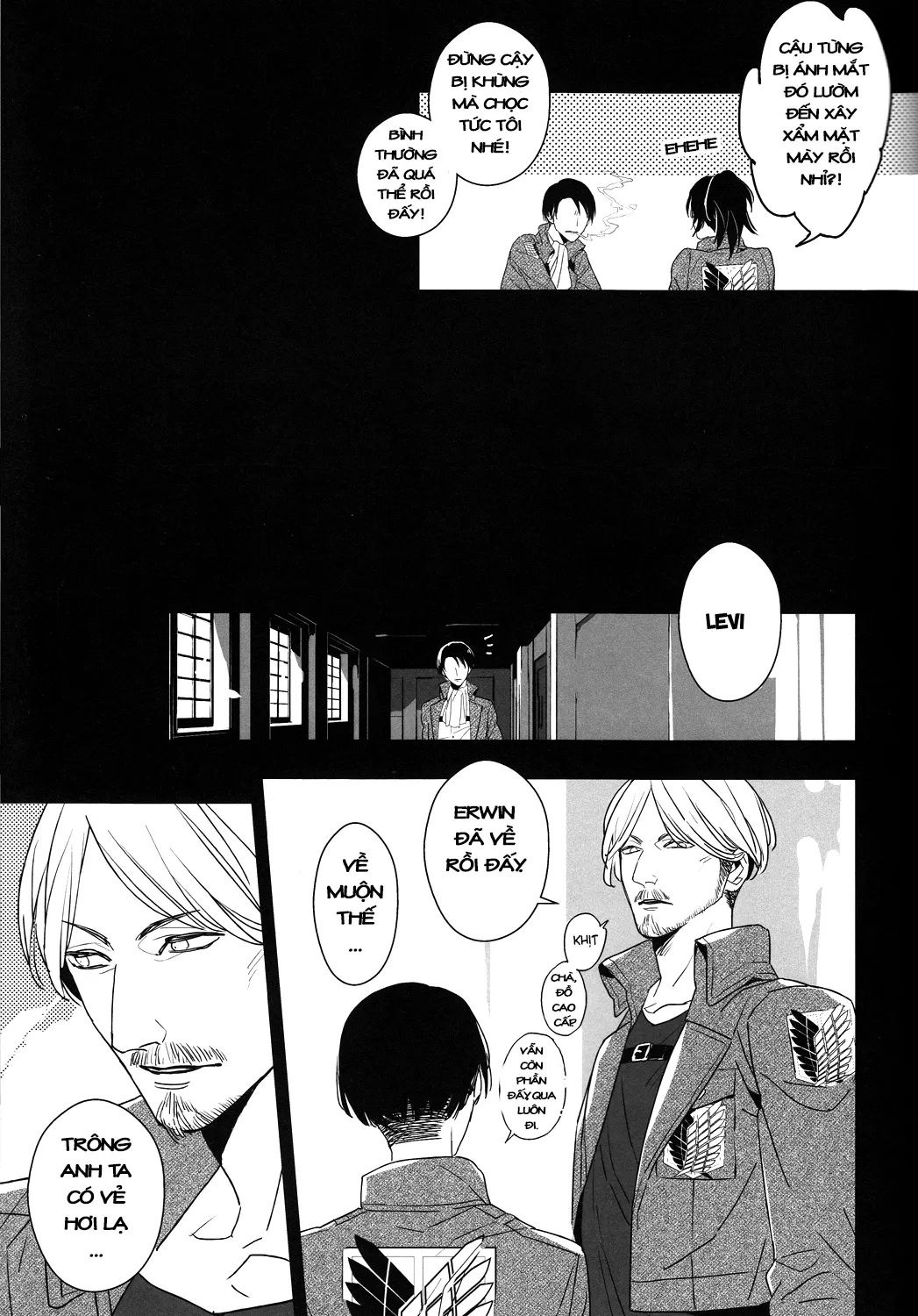 HentaiVN.net - Ảnh 14 - Icarus ga Nishi no Hate (Shingeki no Kyojin) - Chap 1
