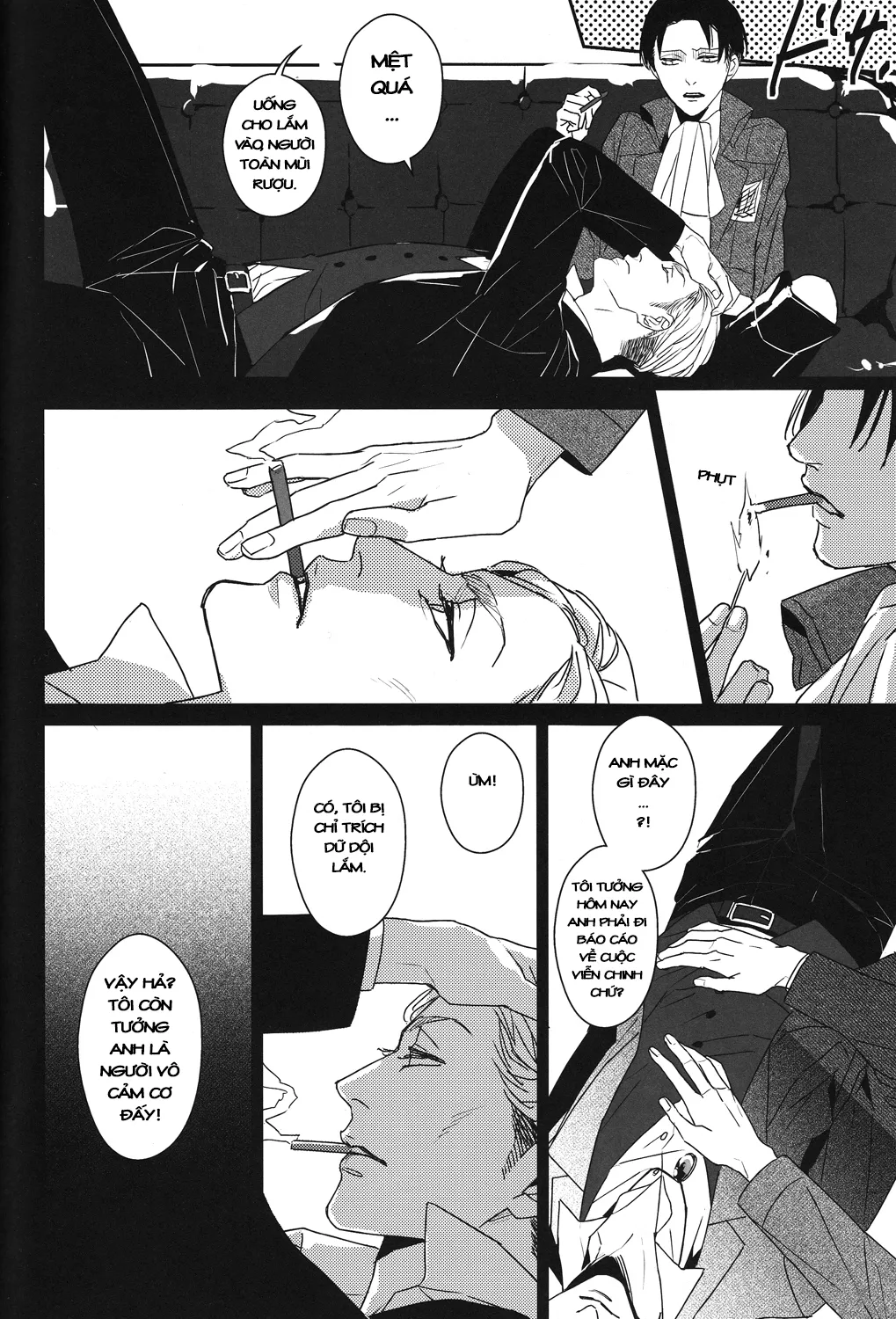 HentaiVN.net - Ảnh 17 - Icarus ga Nishi no Hate (Shingeki no Kyojin) - Chap 1