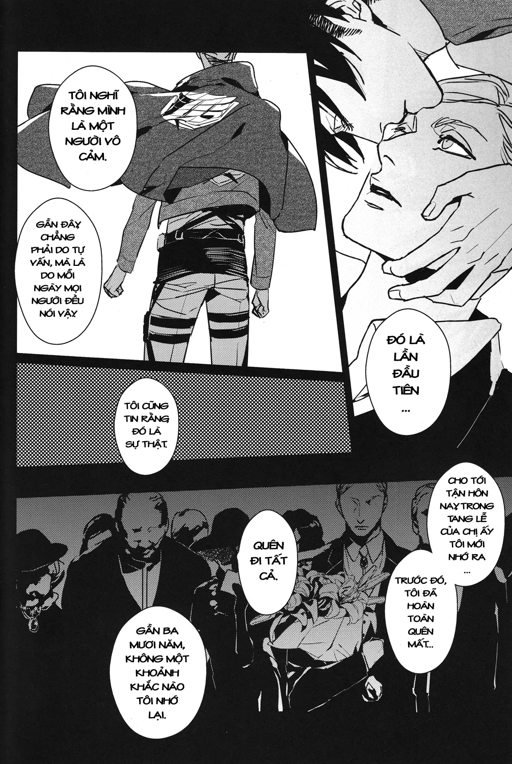 HentaiVN.net - Ảnh 23 - Icarus ga Nishi no Hate (Shingeki no Kyojin) - Chap 1