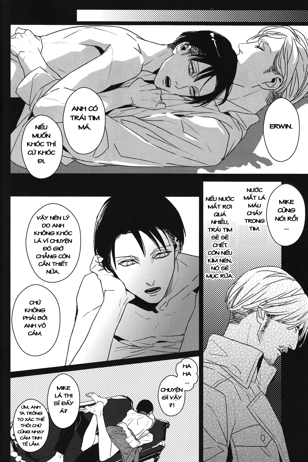 HentaiVN.net - Ảnh 30 - Icarus ga Nishi no Hate (Shingeki no Kyojin) - Chap 1