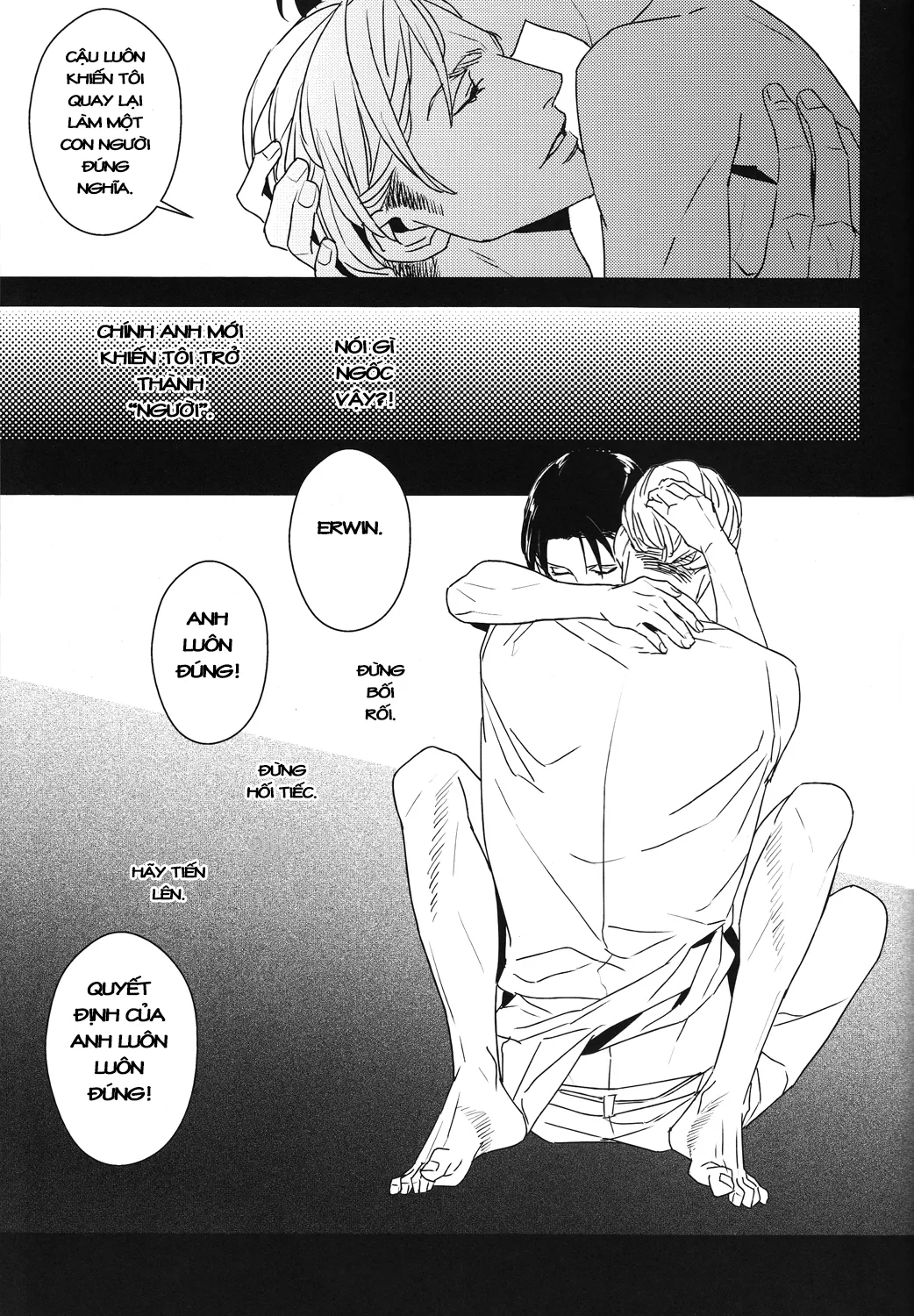 HentaiVN.net - Ảnh 32 - Icarus ga Nishi no Hate (Shingeki no Kyojin) - Chap 1