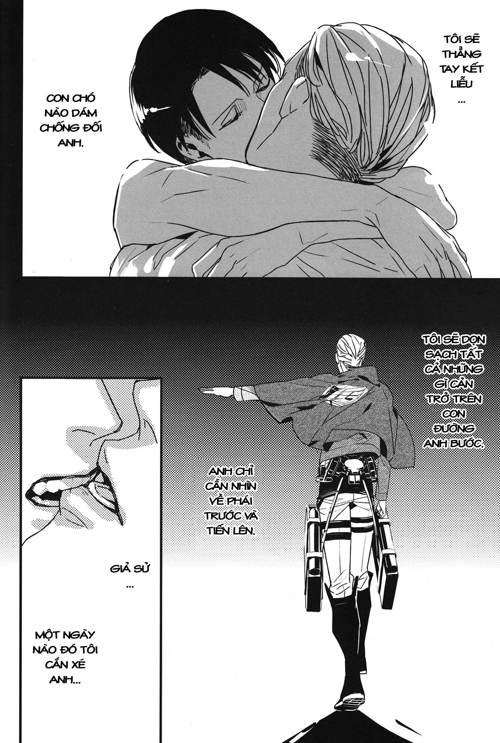 HentaiVN.net - Ảnh 33 - Icarus ga Nishi no Hate (Shingeki no Kyojin) - Chap 1