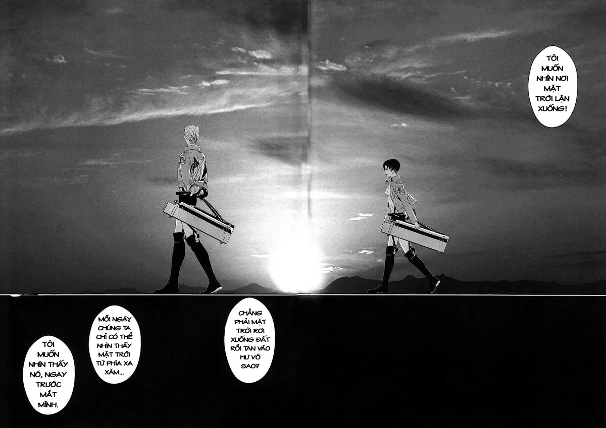HentaiVN.net - Ảnh 5 - Icarus ga Nishi no Hate (Shingeki no Kyojin) - Chap 1