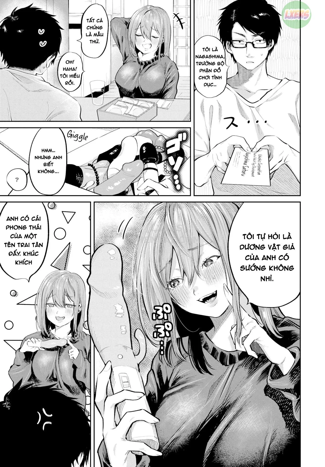 HentaiVN.net - Ảnh 6 - Product Tester Kogal Next Door - Chap 1