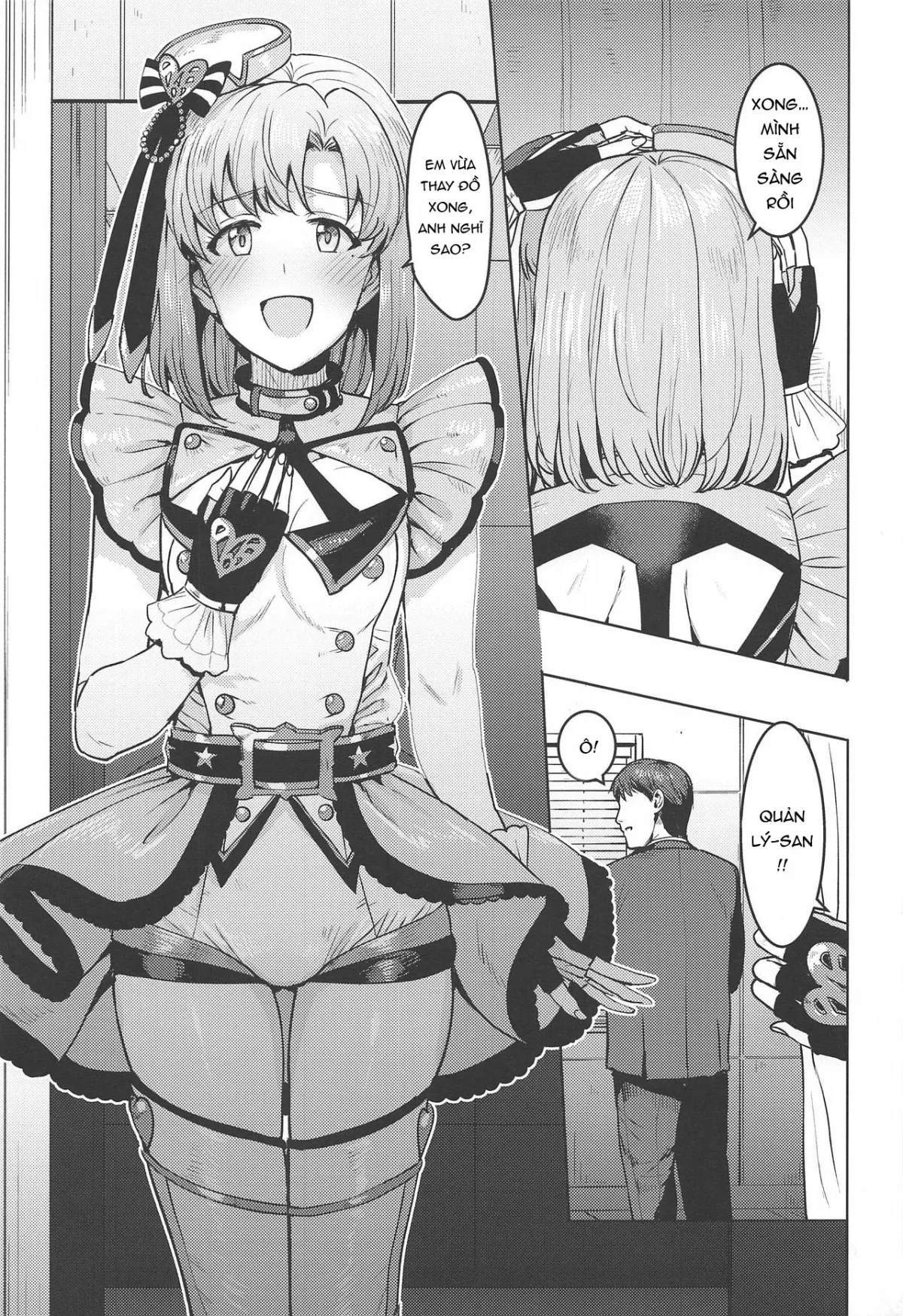 HentaiVN.net - Ảnh 3 - Shika wa Tottemo Sekkyokuteki desu! (THE IDOLM@STER STELLA STAGE) [詩花はとっても積極的です! (アイドルマスター ステラステージ)] - Chap 1