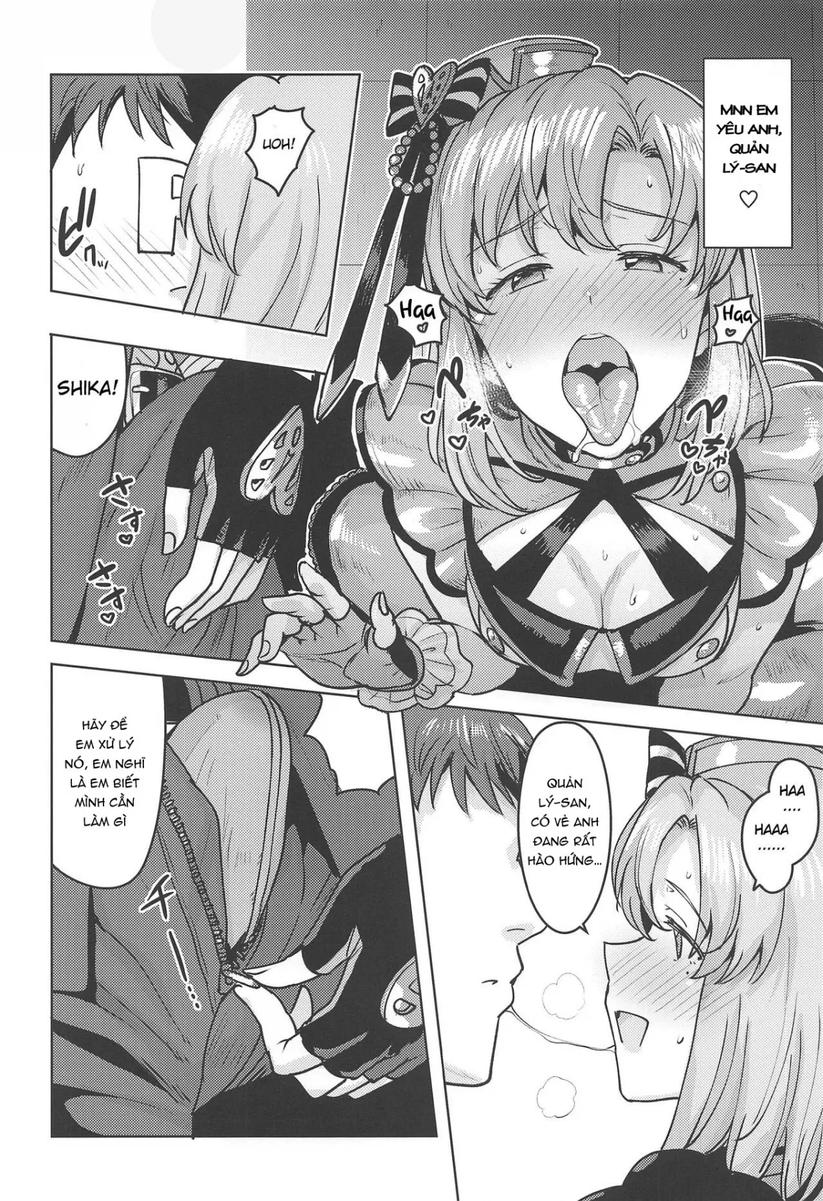 HentaiVN.net - Ảnh 8 - Shika wa Tottemo Sekkyokuteki desu! (THE IDOLM@STER STELLA STAGE) [詩花はとっても積極的です! (アイドルマスター ステラステージ)] - Chap 1
