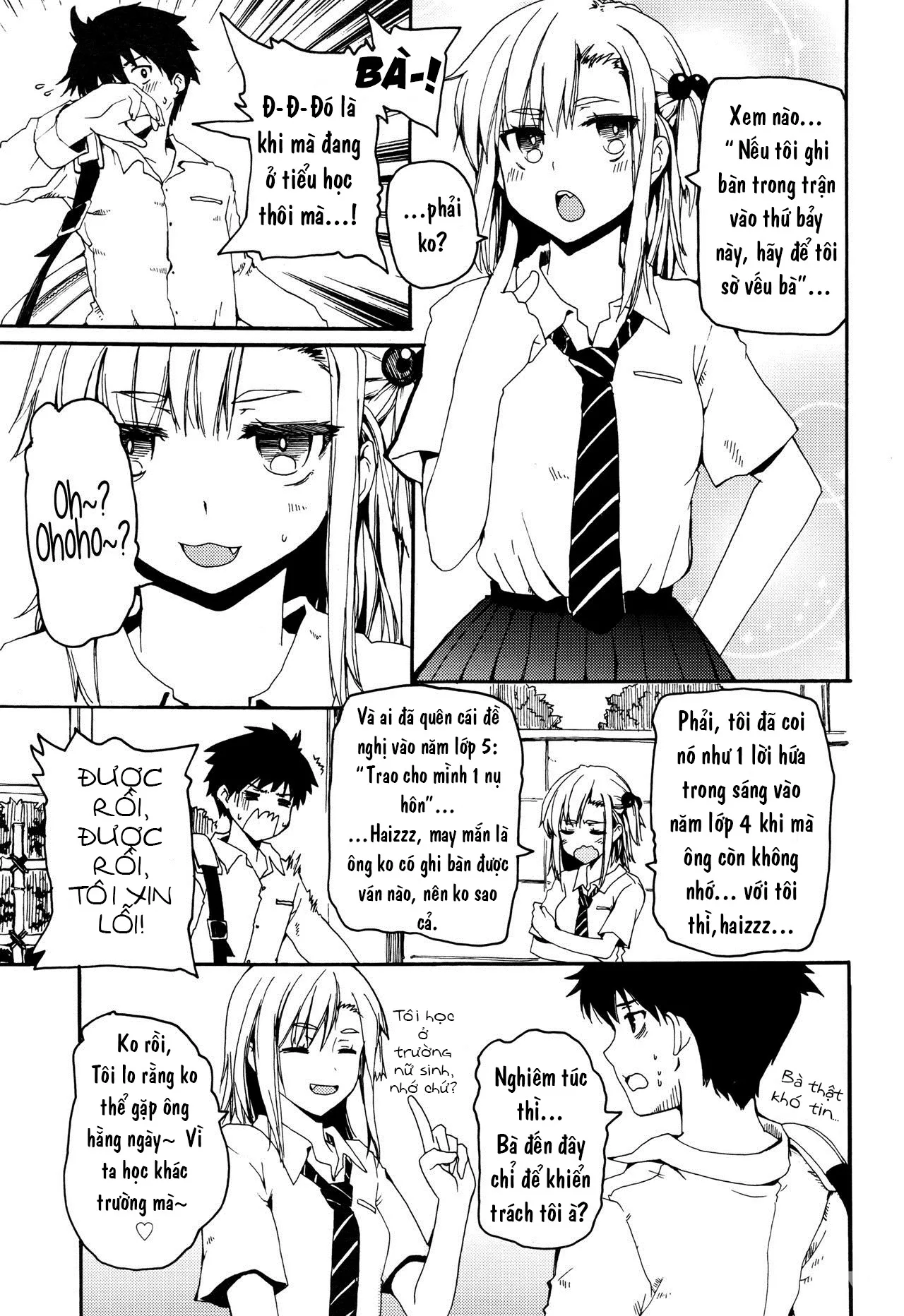 HentaiVN.net - Ảnh 3 - Osananajimi ni Yowami o Misetara Dame tte Koto [Basically, Never Reveal Your Weaknesses to Your Childhood Friend] - Chap 1