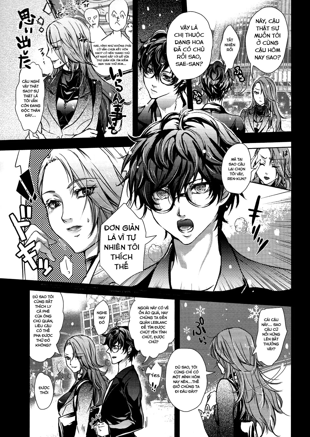 HentaiVN.net - Ảnh 6 - Take me to your Heart!! (Persona 5) - Chap 1