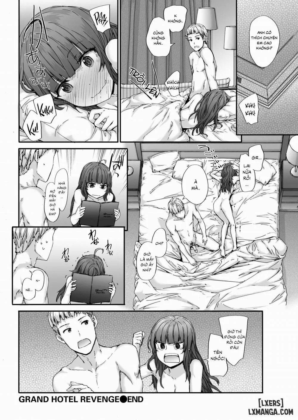 HentaiVN.net - Ảnh 20 - Grand Hotel Revenge - Chap 1