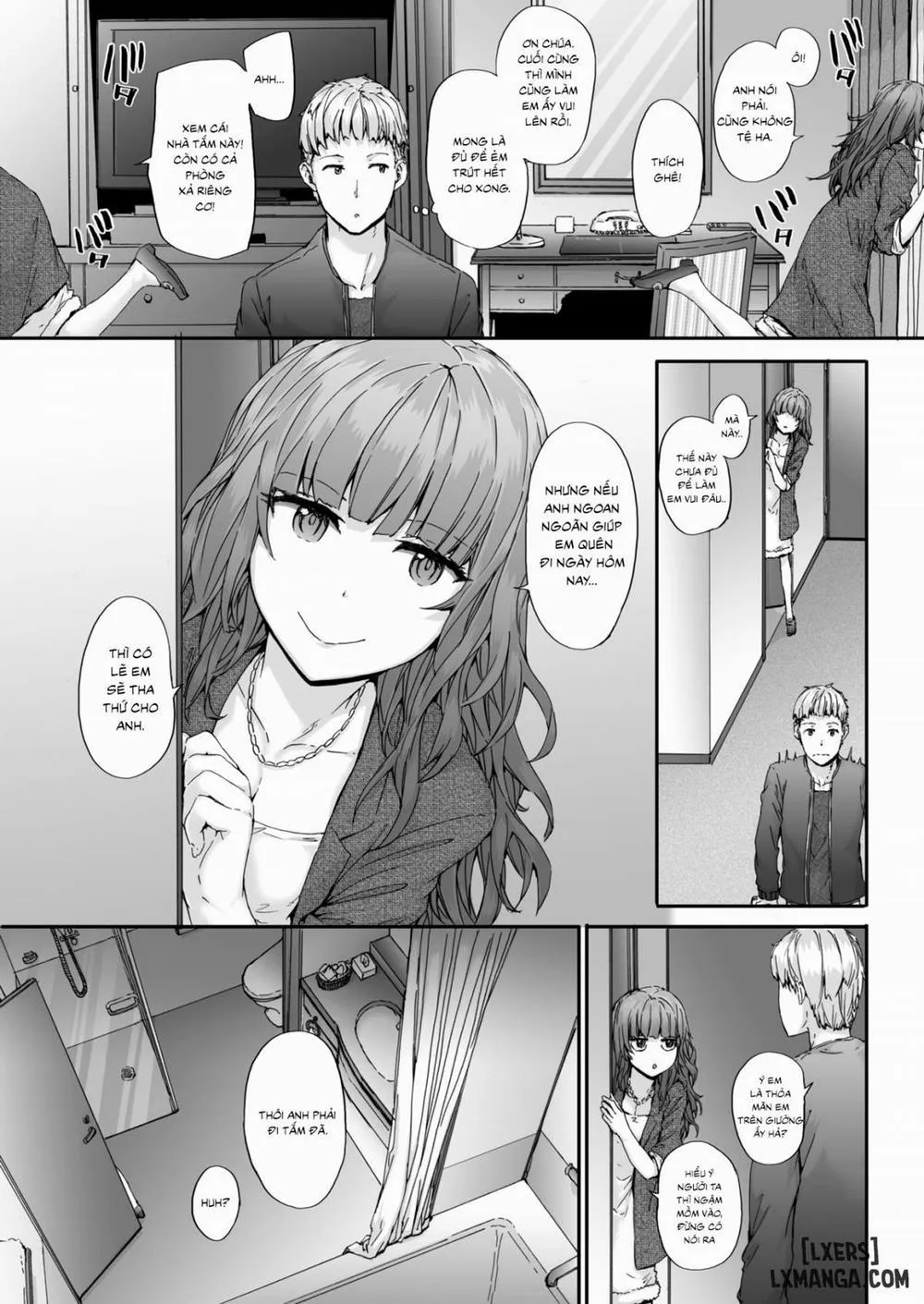 HentaiVN.net - Ảnh 5 - Grand Hotel Revenge - Chap 1